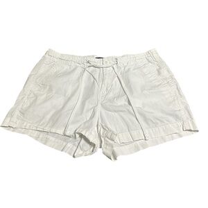 Women’s Gap Linen Blend Drawstring Button Cuffed Shorts - Size 4